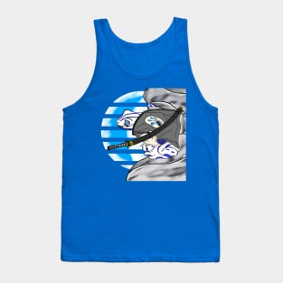 Winter Frogmurai - Samurai Frogs Tank Top